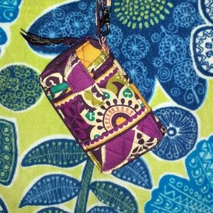 Vera Bradley Carry It All Wristlet in Plum Crazy Like New Used Once
